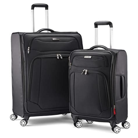 Samsonite Stackit 2 Piece Luggage Set In Black Costco Uk