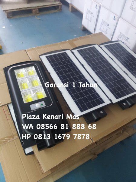 Jual Lampu Jalan Solar Cell W Lampu Tenaga Surya Watt Di Lapak