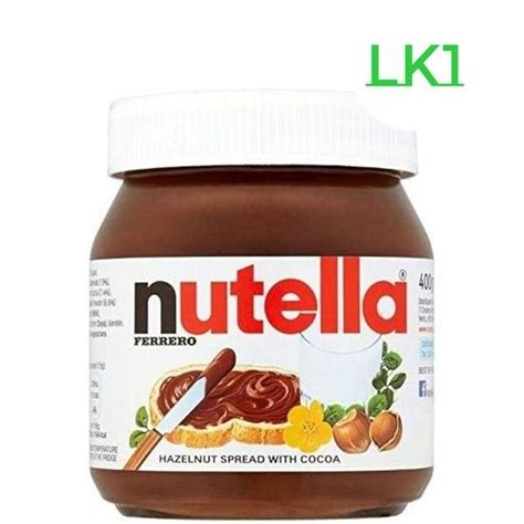 Nutella Ferrero Hazelnut Spread With Cocoa 400g Shopee Singapore