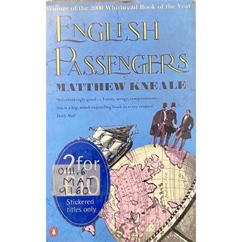 English Passengers By Matthew Kneale Inspire Bookspace