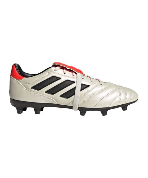 Adidas COPA Gloro FG Solar Energy Weiss Schwarz Rot Sportschuhe