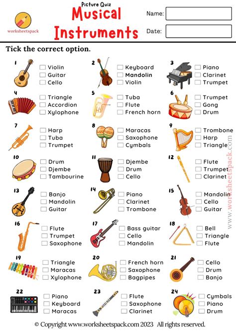 Musical Instruments List Of 30 Popular Types Of Instruments In English