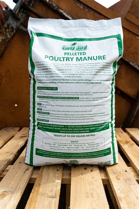 X Pelleted Poultry Manure Kg Gro Well Direct