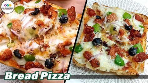 Bread Pizza Recipe On Tawa I Bread Pizza Without Oven I Quick And Easy