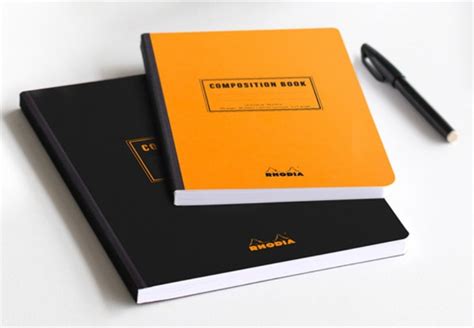 Rhodia Composition Book B5 Linjer Orange LUSH DIVE AS