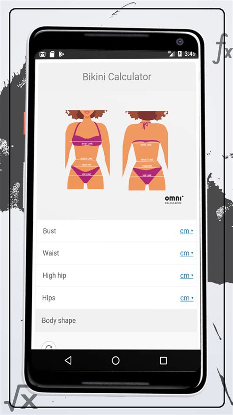 Bikini Calculator Aplicativo Na Amazon Appstore