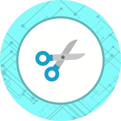 Scissors Icon Design 497948 Vector Art at Vecteezy