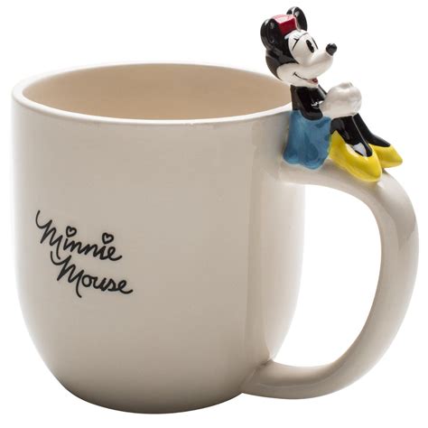 Minnie Mouse Coffee Mug With Figurine Coffeemugsland Mugs