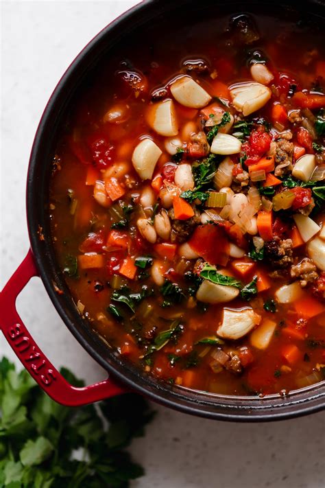 Hearty Minestrone Soup Recipe The Best Plays Well With Butter