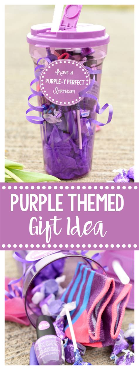 Purple Gift for Friends or Teachers – Fun-Squared