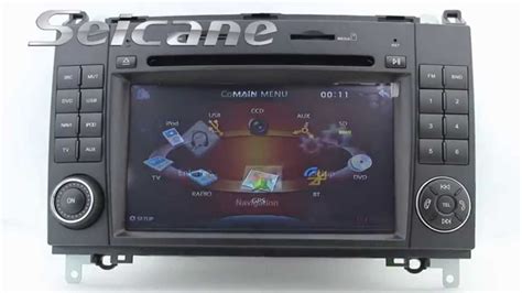 Double Din Radio Stereo Sat Nav For Mercedes W245 Audio 20 2004 2012