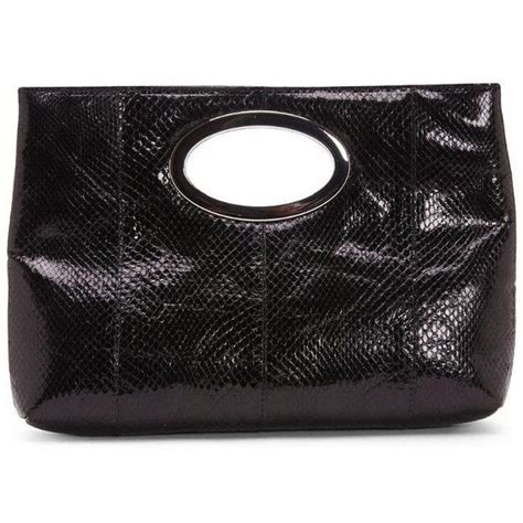 Donald J Pliner Women S Pandora Black Pandora Black Snake Purse