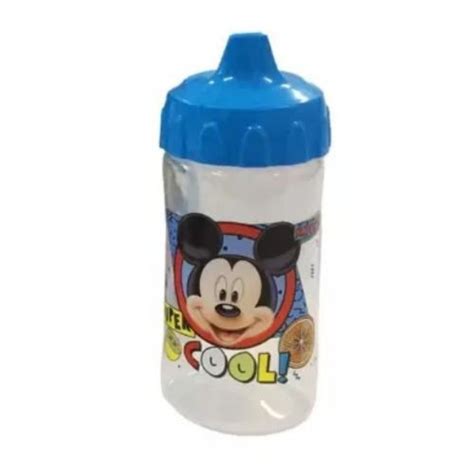 Copo Canudo Retratil Baby Go Disney Mickey 340ml 01411 Lari Moon