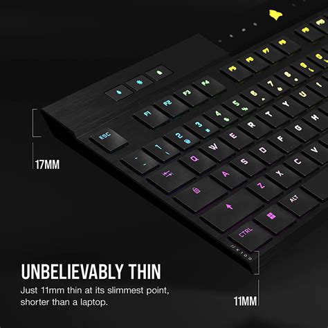 Corsair K100 Air Wireless RGB Ultra Thin Mechanical Gaming Keyboard