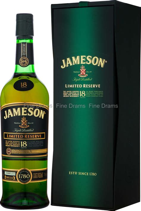 Jameson 18 Year Old Limited Reserve Whisky