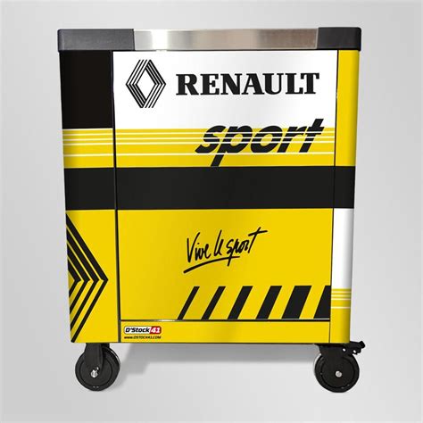 Servante Atelier Barracuda Déco RENAULT SPORT VINTAGE 7 tiroirs 6