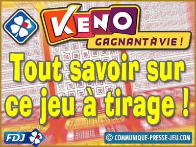 Keno Gagnant Vie Ce Qu Il Faut Savoir De Ce Jeu Tirage De La Fdj