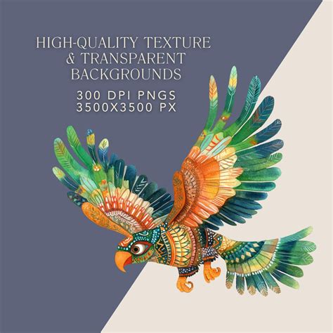 Alebrijes Clipart, Spirit Guide Animals in Mexican Folk Art, Dia De Los