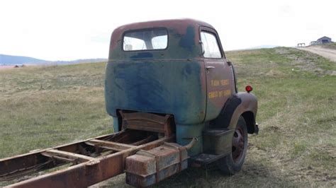 RUST FREE 1948 CHEVY CAB OVER COE SNUBNOSE TRUCK KUSTOM PICKUP HOT RAT