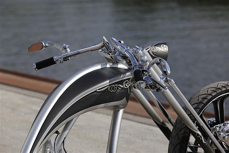 Harley Powered Custom Bike Is All About Naked Metal Bones Autoevolution