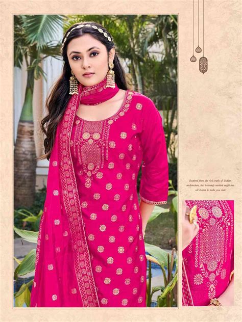 Vitara Mastani Ethnic Wear Silk Kurti Pent Dupatta Set Catalog Exporter