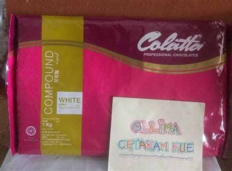 Jual Colatta White Chocolate Compound 1kg Coklat Putih Blok 1kg Di