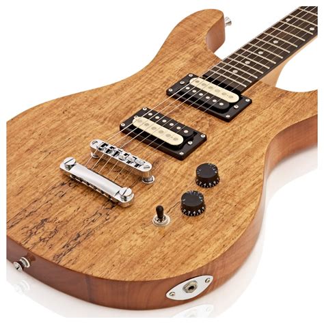 Pasadena Electric Guitar By Gear Music Spalted Maple Nearly New At