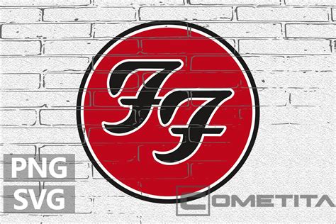 Foo Fighters Logo Gráfico Vector Para Sublimados