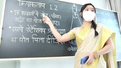 Desi Teacher Was Teaching Her Virgin Student To Hardcore Fuck In Class Room Hindi Drama