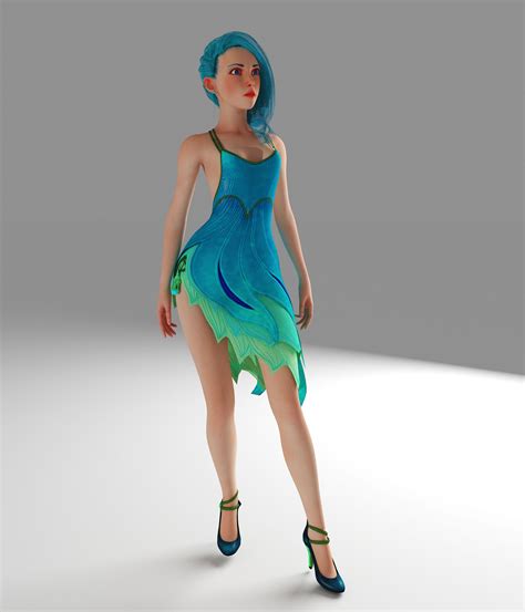 Sexy Girl 3d Model 35 Max Free3d