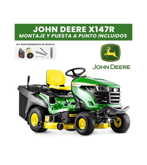 Tractor Cortacésped John Deere X147r 22cv John Deere Online