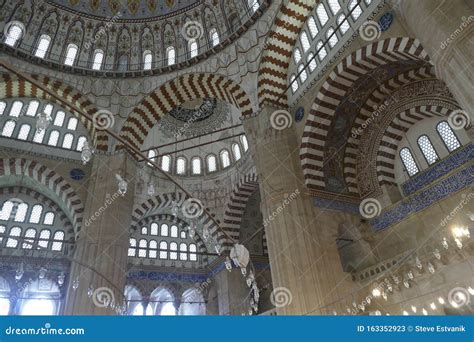 Islamic Domes And Arches Of The Interior Stock Image Image Of Islam