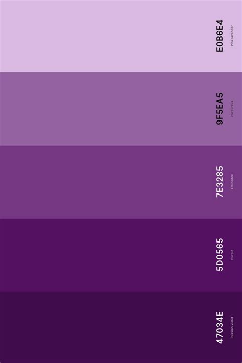 25 Best Purple Color Palettes With Names And Hex Codes Artofit