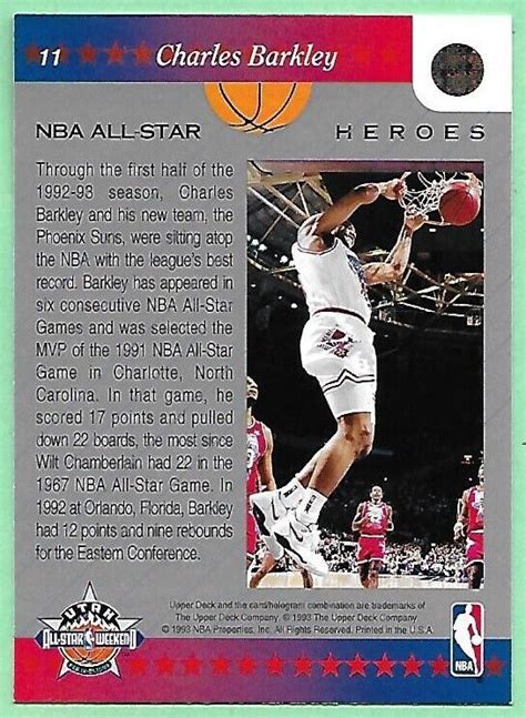 Upper Deck Box Set Nba All Star Collector Set Charles