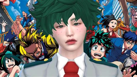 Preview Create A Sim Izuku Midoriya De My Hero Academia DOWNLOA