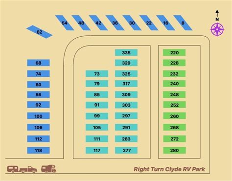 Park Map — Right Turn Clyde RV Park