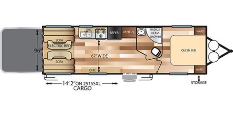 Wildwood Travel Trailer Floor Plans Floorplans Click