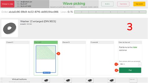 instock wave picking