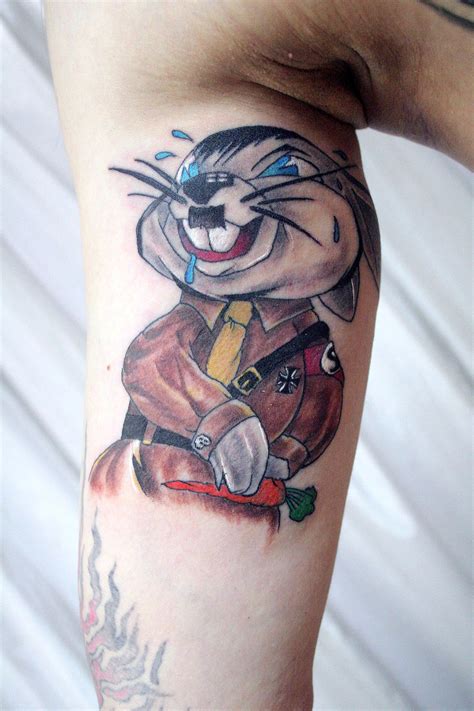 Caricature Rabbit Tattoo by 2Face-Tattoo on DeviantArt