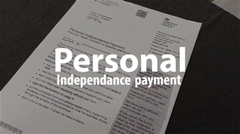 How To Apply For Personal Independence Payment Pip Youtube