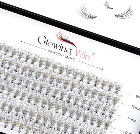 Glowingwin Cluster Lashes Pcs Individual Lashes Natural Look False