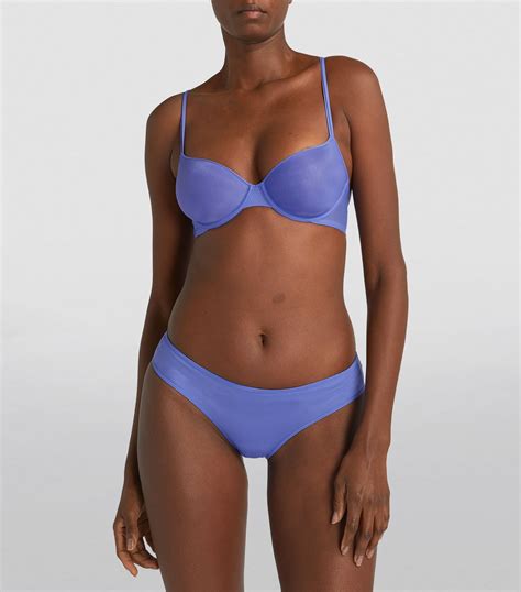 Calvin Klein Sheer Marquisette Bikini Briefs Harrods US