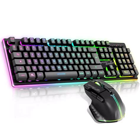 Clavier Souris Spirit Of Gamer Ultimate Wireless Noir Cls Mk Sbk