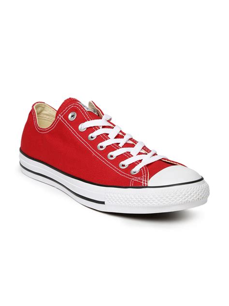 Buy Converse Unisex Red Sneakers - Casual Shoes for Unisex 1338553 | Myntra