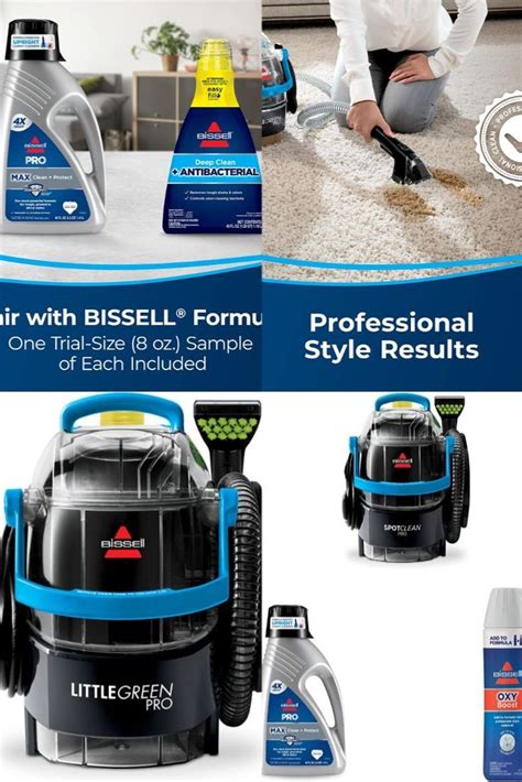 BISSELL® Little Green® Pro Portable Carpet Cleaner with Disinfectant ...