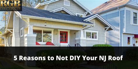 5 Reasons To Not Diy Your Nj Roof By Jamesjung Rgb Construction May 2023 Medium