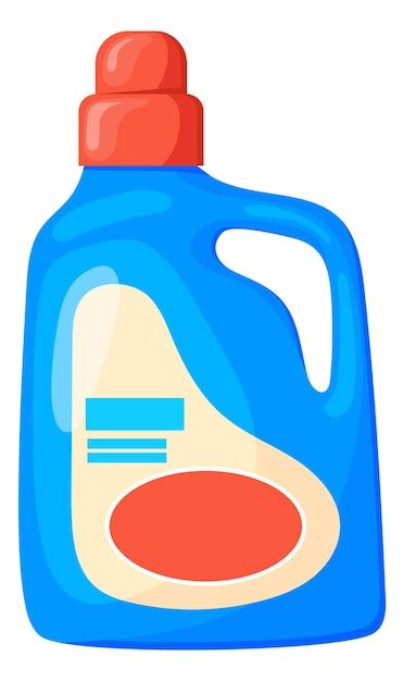 Liquid Detergent Bottle Vector Illustration Graphic Design Royalty