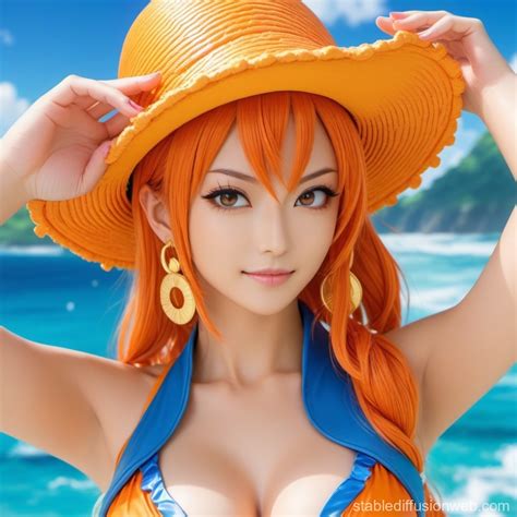 one piece nami cosplay Prompts | Stable Diffusion Online