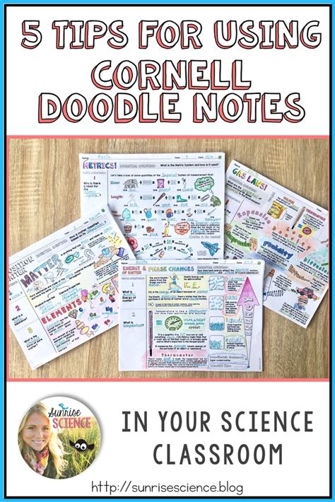 5 Tips For Using Cornell Doodle Notes In Your Science Class ⋆ Sunrise Science Blog