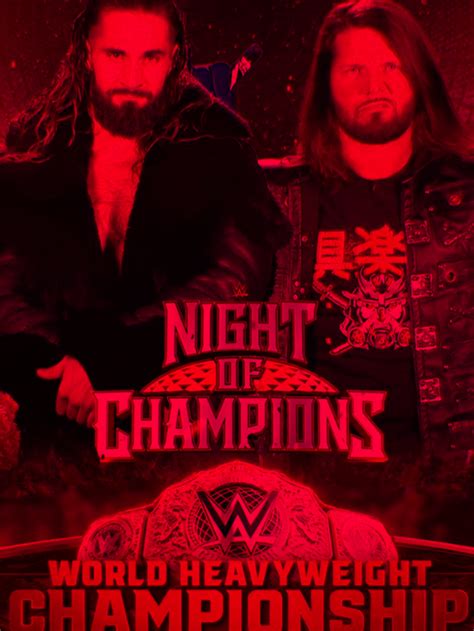 Night Of Champions Matches Revealed Thestringdesign In